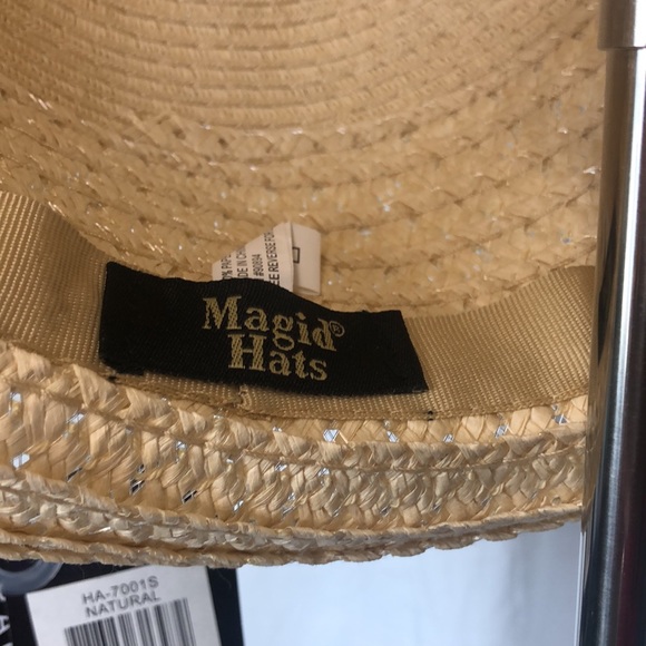 MAGID HATS straw hat. Excellent UV Protection. - Picture 4 of 6